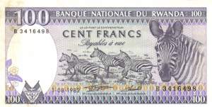 100 Francs 1.8.1982